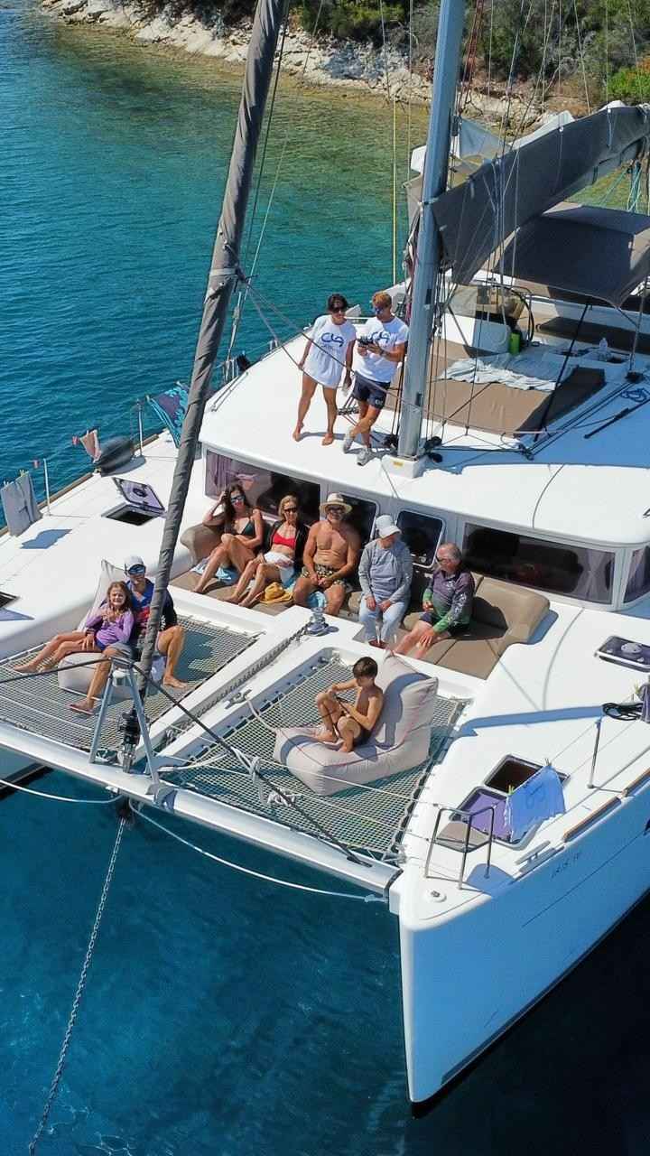 Crewed all-inclusive catamaran sailing holidays in the Ionian